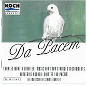 Montclaire string quartet - da pacem: music by hoover, stevens and loeffler cover image cdn