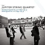 Shostakovich quartet no. 3 in f major op. 73; britten quartet no. 2 in c major op. 36 cover image cdn