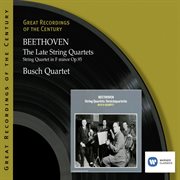Beethoven: the late string quartets cover image cdn