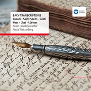 Bach: piano transcriptions cover image cdn