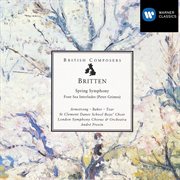 Britten: spring symphony, four sea interludes (peter grimes) cover image cdn