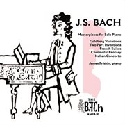 Bach: goldberg variations; french suites; two part inventions cover image cdn