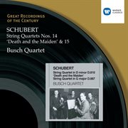 Schubert: string quartets 14&15 cover image cdn