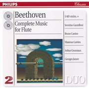 Beethoven: complete music for flute (2 cds) cover image cdn