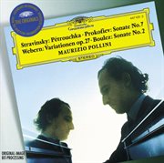 Stravinsky: three dances from petruschka'/ prokofiev: piano sonata no.7 / webern: piano variations cover image cdn