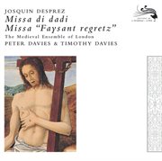 Josquin des pres: missa faisant regretz; missa di dadi cover image cdn