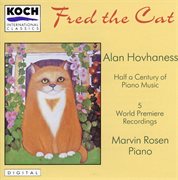 Hovhaness: "fred the cat" - selected piano music cover image cdn