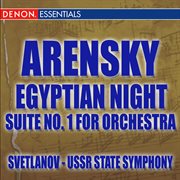 Arensky: egyptian night ballet suite cover image cdn