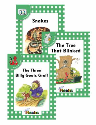 Jolly Phonics readers. Green level readers, level 3, [Complete set]  cover image cdn