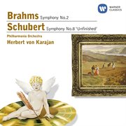 Brahms: symphony no.2 & schubert: symphony no.8 'unfinished' cover image cdn