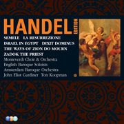 Handel edition volume 5 - semele, israel in egypt, dixit dominus, zadok the priest, la resurrezione, cover image cdn