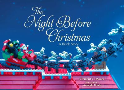 The night before Christmas : a brick story  cover image cdn