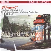 Mozart: symphonies nos. 21, 22, 23, 24 & 25 cover image cdn