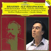 Brahms: alto rhapsody; song of destiny; nanie; song of the fates cover image cdn