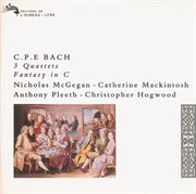 Bach, c.p.e.: 3 quartets; fantasy in c cover image cdn