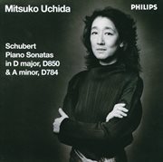 Schubert: piano sonatas in d major, d850 & a minor, d784 cover image cdn