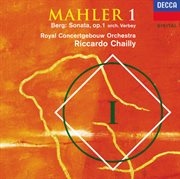 Mahler: symphony no.1 / berg: sonata, op.1 (orch verbey) cover image cdn