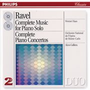 Ravel: complete music for piano solo/piano concertos cover image cdn