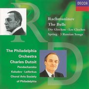 Rachmaninov: the bells/spring/3 russian songs cover image cdn
