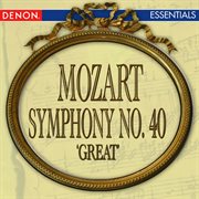 Mozart: symphony no. 40 'great' cover image cdn