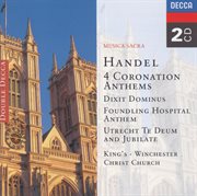 Handel: 4 coronation anthems/dixit dominus etc. cover image cdn