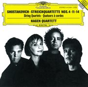Shostakovich: string quartets nos.4, 11 & 14 cover image cdn