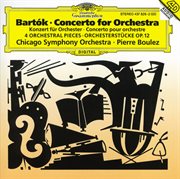 Bartok: concerto for orchestra; orchestral pieces, op. 12 cover image cdn
