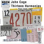 John cage - thirteen harmonies/roger zahab cover image cdn