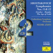 Shostakovich: symphonies nos. 11 & 12; october; hamlet; the age of gold (2 cds) cover image cdn