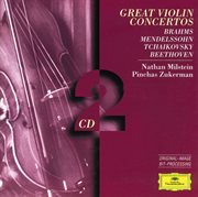 Brahms / mendelssohn / tchaikovsky / beethoven: great violin concertos (2 cd's) cover image cdn
