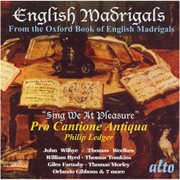 Various: english madrigals, sing we at pleasure cover image cdn
