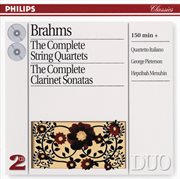 Brahms: the complete string quartets/clarinet sonatas cover image cdn