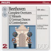 Beethoven: complete overtures / 12 minuets / 12 german dances, etc. cover image cdn