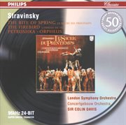 Stravinsky: petrushka; the firebird; the rite of spring; orpheus cover image cdn