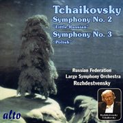 Tchaikovsky: symphonies nos. 2 ("little russian") and 3 ("polish") cover image cdn