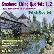 Smetana string quartets 1, 2 / josef suk: wenceslas chorale / jana_ek: string quartet no.1 "kreutzer cover image cdn