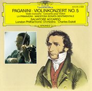 Paganini: violin concerto no.5; la primavera; maestosa sonata sentimentale cover image cdn