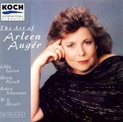 Auger, arleen - the art of arleen auger: larsen, schumann, purcell, mozart cover image cdn