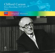 Clifford curzon: decca recordings 1937-1971 vol.3 cover image cdn