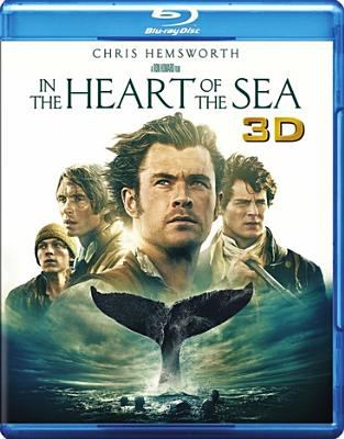 In the heart of the sea [3D Blu-ray + Blu-ray + DVD combo] cover image cdn