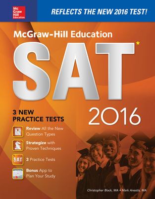 McGraw-Hill Education SAT 2016 Edition cover image cdn