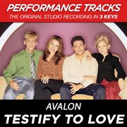 Testify to love (performance tracks) - ep cover image cdn