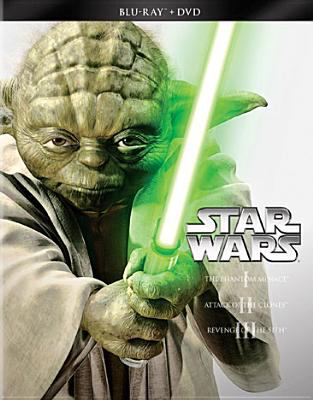 Star wars prequel trilogy [Blu-ray + DVD combo] cover image cdn
