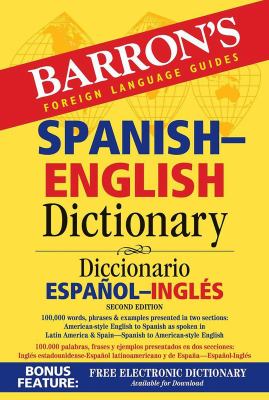 Spanish-English dictionary = Diccionario Español-Inglés cover image cdn