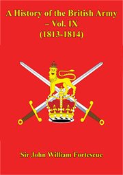 A history of the british army, volume ix cover image cdn