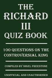 The richard iii quiz book cover image cdn