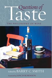 Questions of Taste the Philosophy of Wine cover image cdn