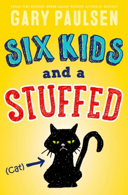 Six kids and a stuffed cat  cover image cdn
