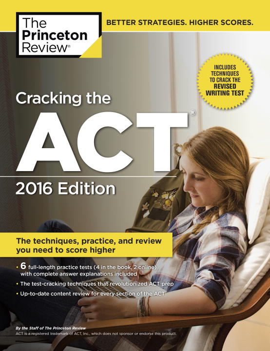 Cracking the ACT with 6 practice tests cover image cdn