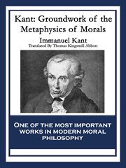 Kant: groundwork of the metaphysics of morals cover image cdn